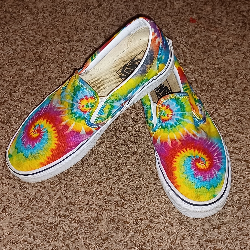 Tie Dye Vans